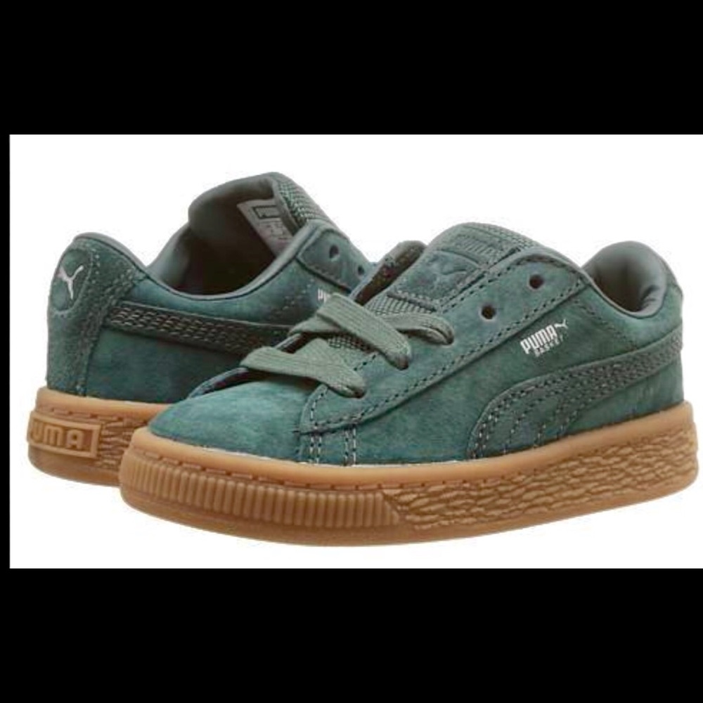 Puma Kids Basket Classic Weatherproof Shoe Size 5